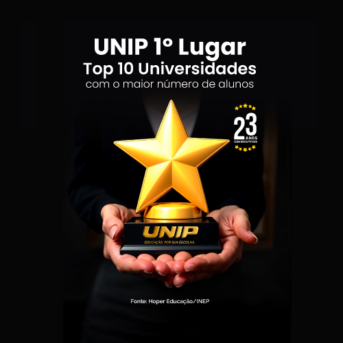 UNIP é 1° lugar no Top 10 Universidades com maior número de alunos  